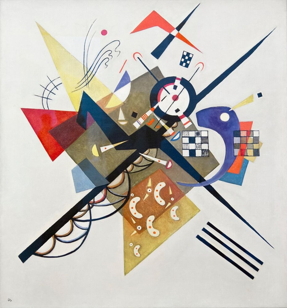 On White II, 1923 Poster Print by Wassily Kandinsky - Item # VARPDX460031